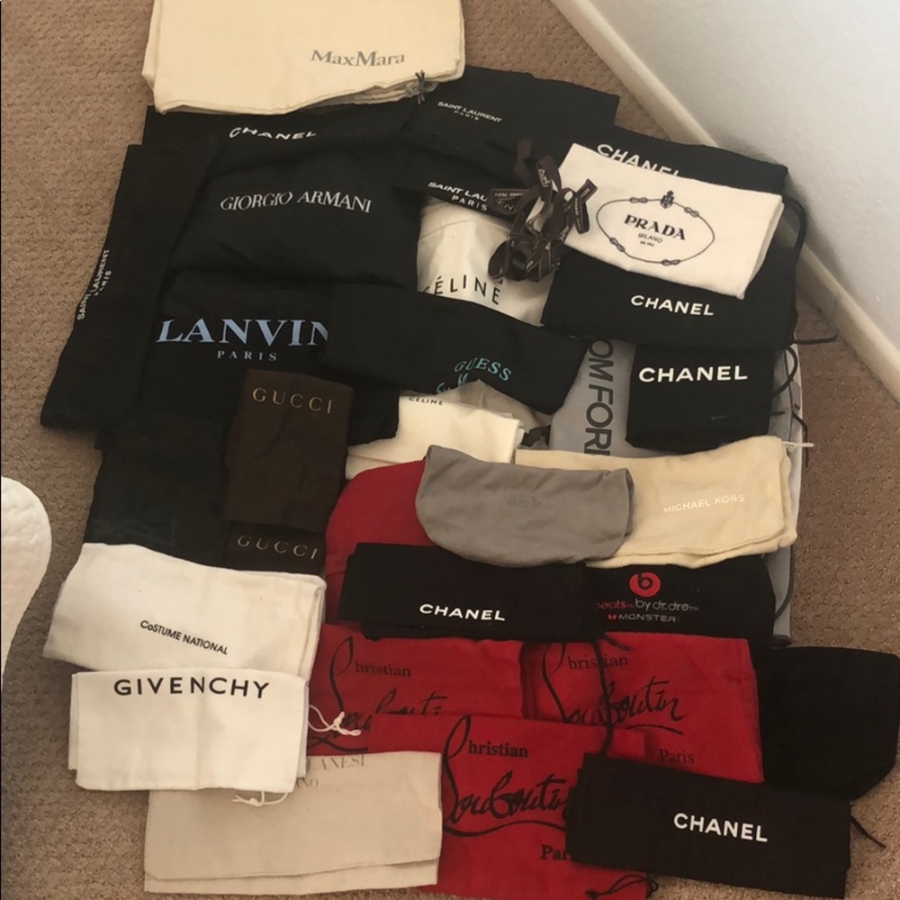Bags Chanel Louboutin Prada ask for price